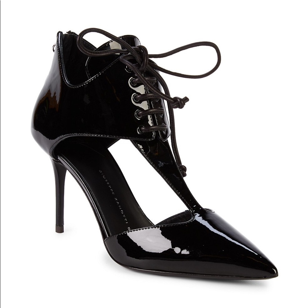 GIUSEPPE ZANOTTI Patent Leather Stiletto Pumps